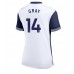 Tottenham Hotspur Archie Gray #14 Hjemmedrakt Dame 2024-25 Korte ermer